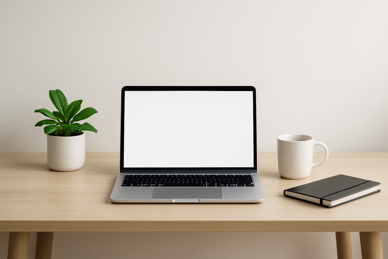 a clean looking desk